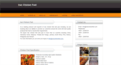 Desktop Screenshot of iranchickenfeet.com